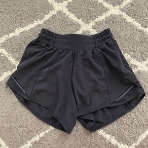 Black lululemon size 2 shorts